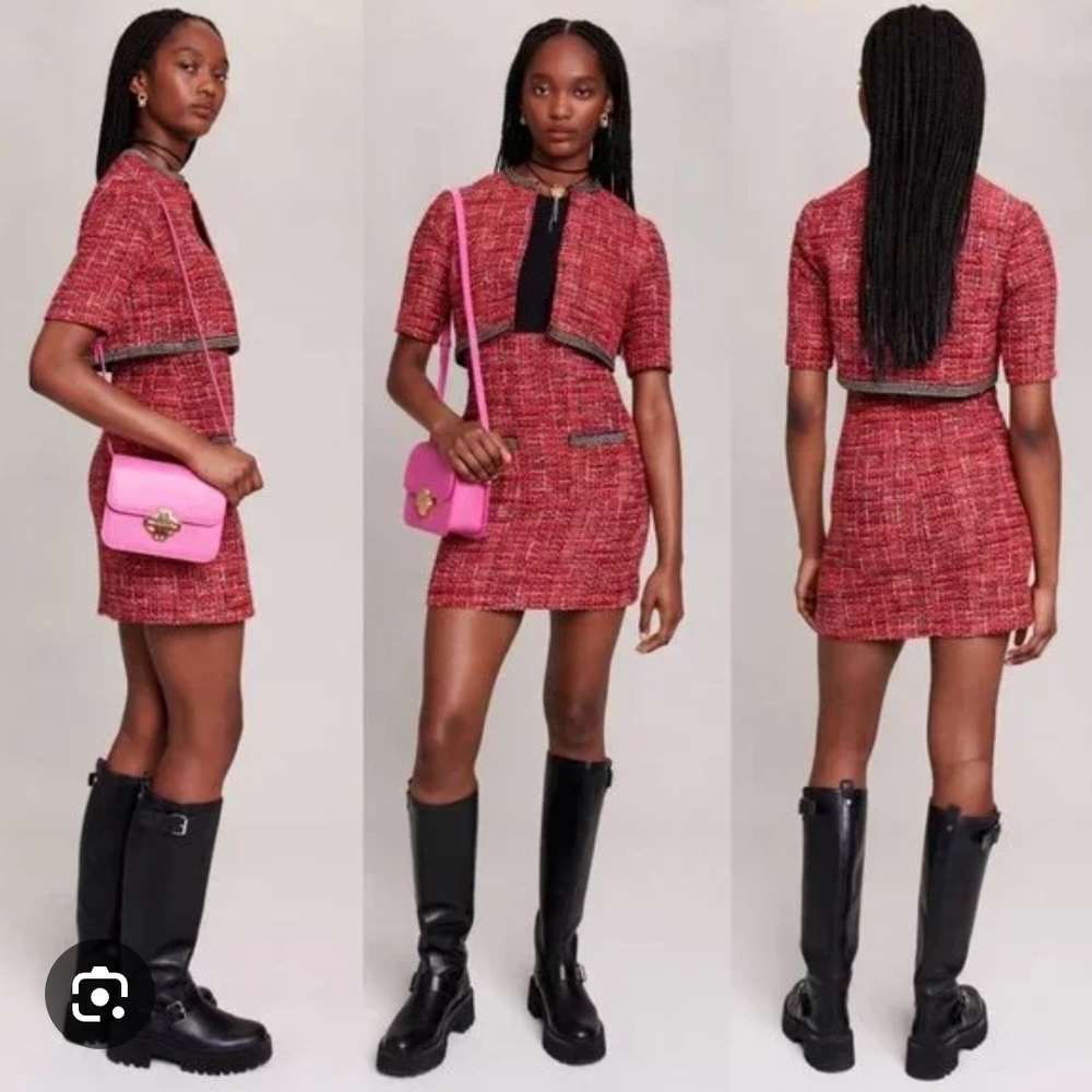 Maje Dress Top Combo